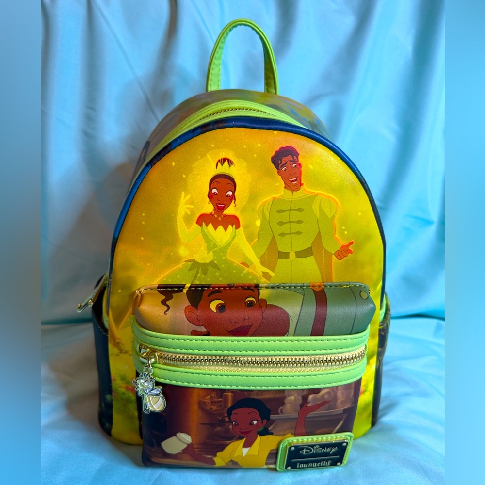 Loungefly x Disney Tiana Princess and the Frog Scenes Backpack- NWOTs